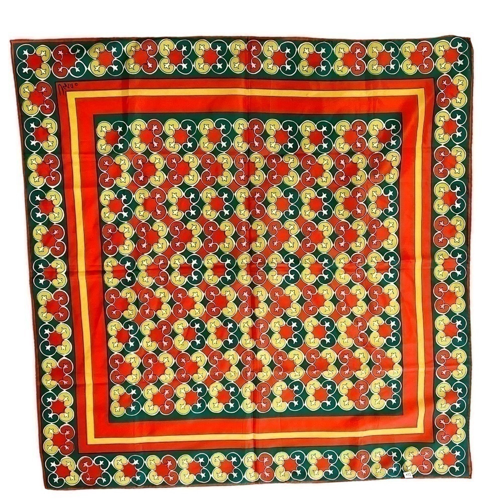 Vera Neumann Vintage 26” Square Scarf made in Japan